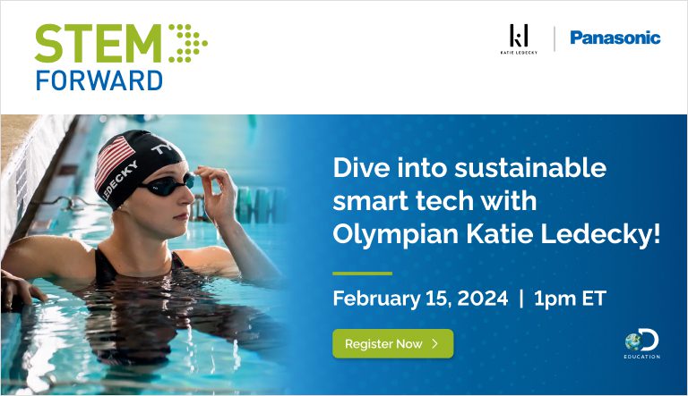 Panasonic and Olympic Champion Katie Ledecky Team Up to Show Students and Educators Exciting STEM Innovations Across Japan