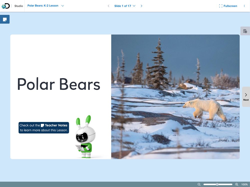 Polar Bears K 2 Lesson