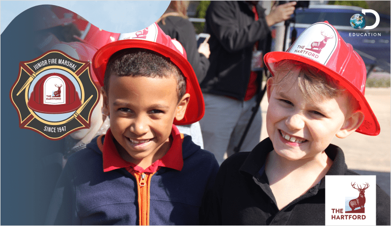 The Hartford and Discovery Education Focus on Fire Safety with a New Education Initiative