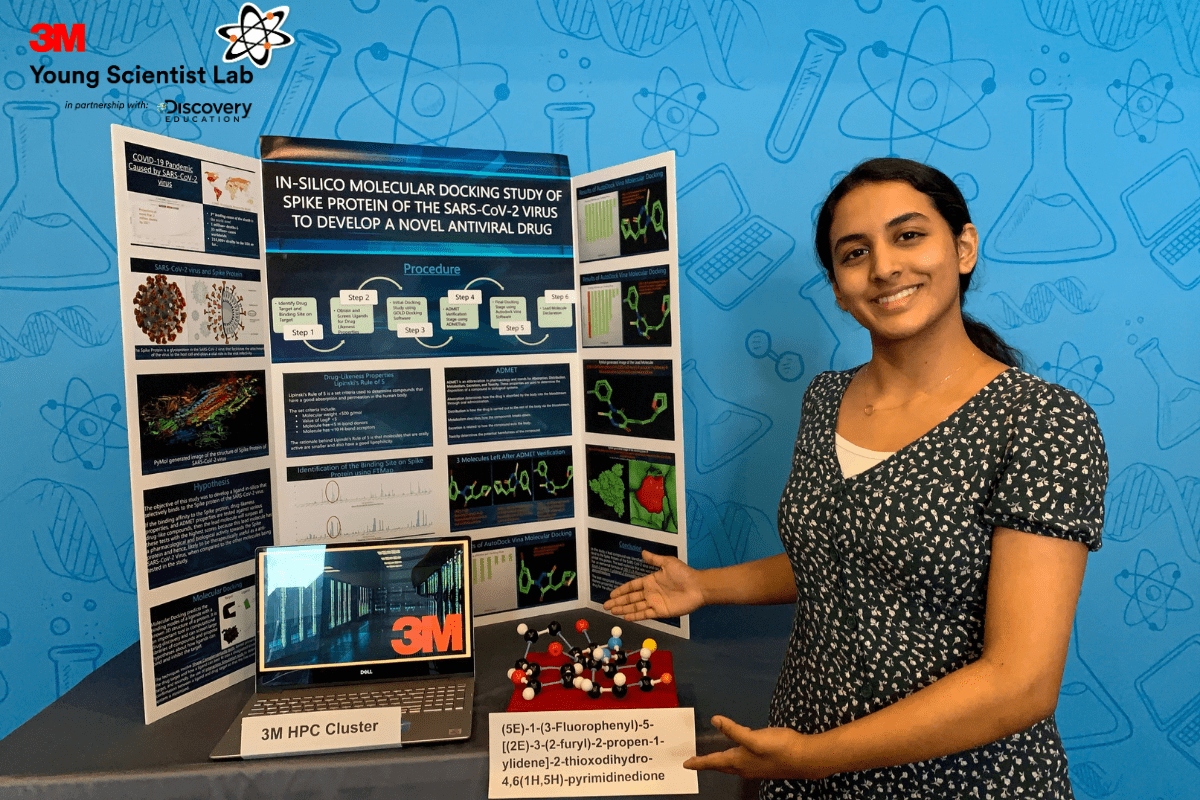 America’s Top Young Scientist of 2020: 14-Year-Old Researches Spike Protein of SARS-CoV-2 Virus to Develop Novel Antiviral Drug to Combat Spread of COVID-19